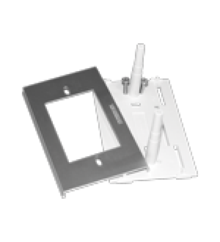 SOPORTE Y TAPA UNIVERSAL COLOR ALUMINIO DE PVC AUTO EXTINGUIBLE, PARA CANALETA TEK100A Y MINICOLUMNA THMICG