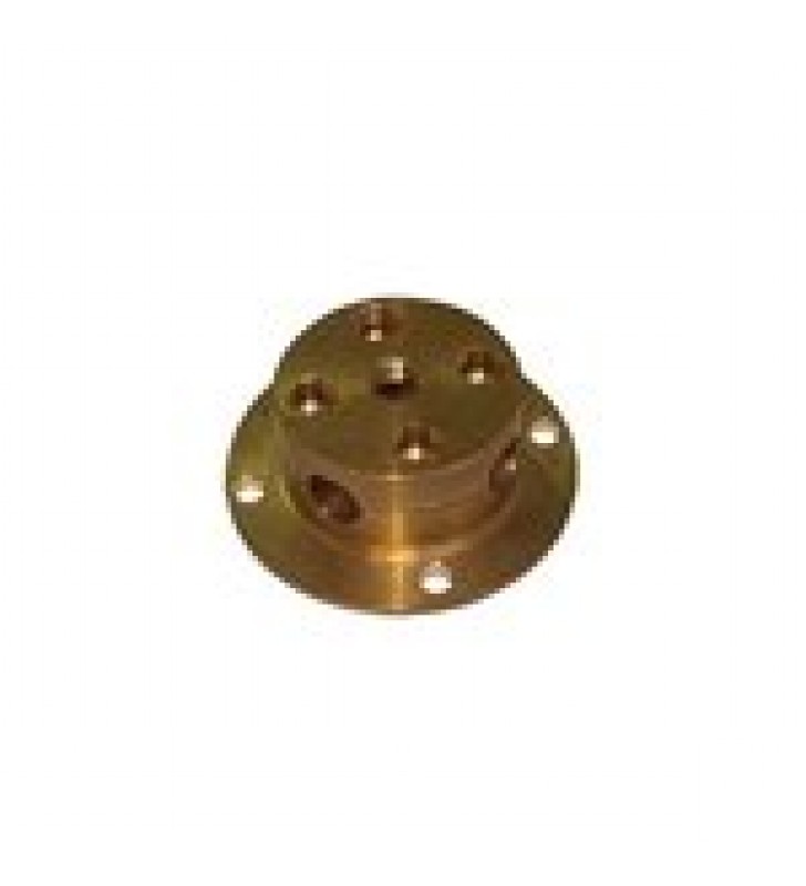 BASE REDONDA PARA PARARRAYO DE PUNTA MACIZA.