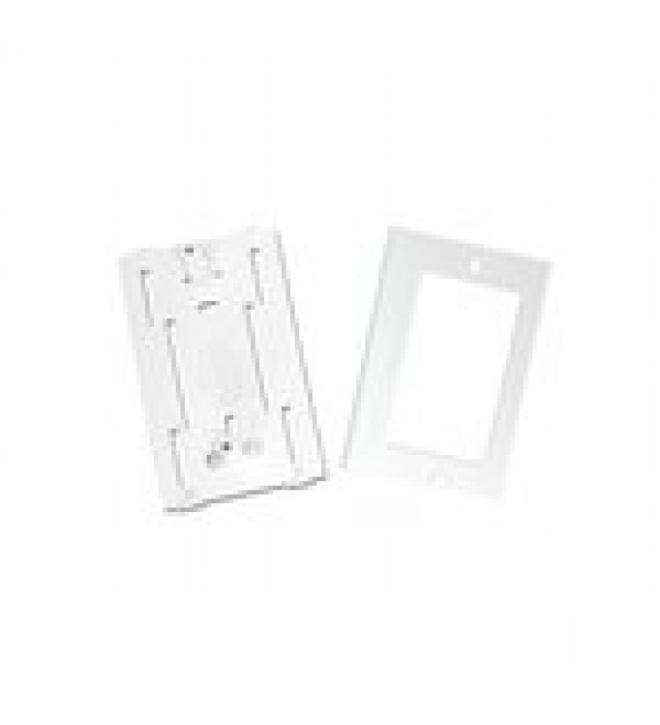 SOPORTE Y TAPA UNIVERSAL COLOR BLANCO DE PVC AUTO EXTINGUIBLE, PARA CANALETA TEK100 (5595-10001)