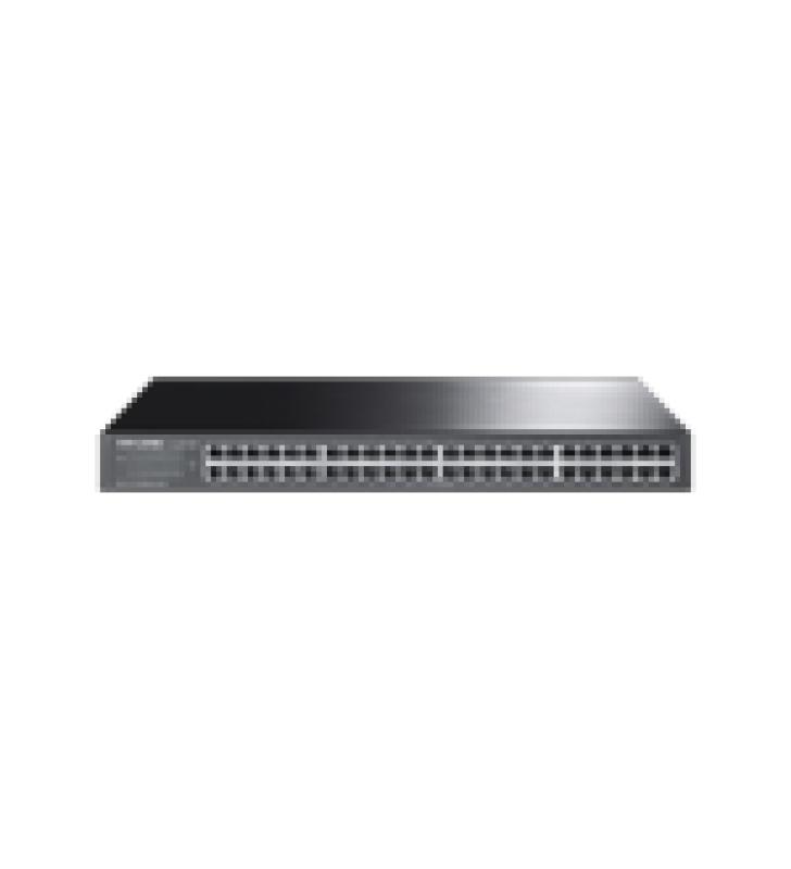 SWITCH NO ADMINISTRABLE DE 48 PUERTOS 10/100 MBPS PARA MONTAJE EN RACK