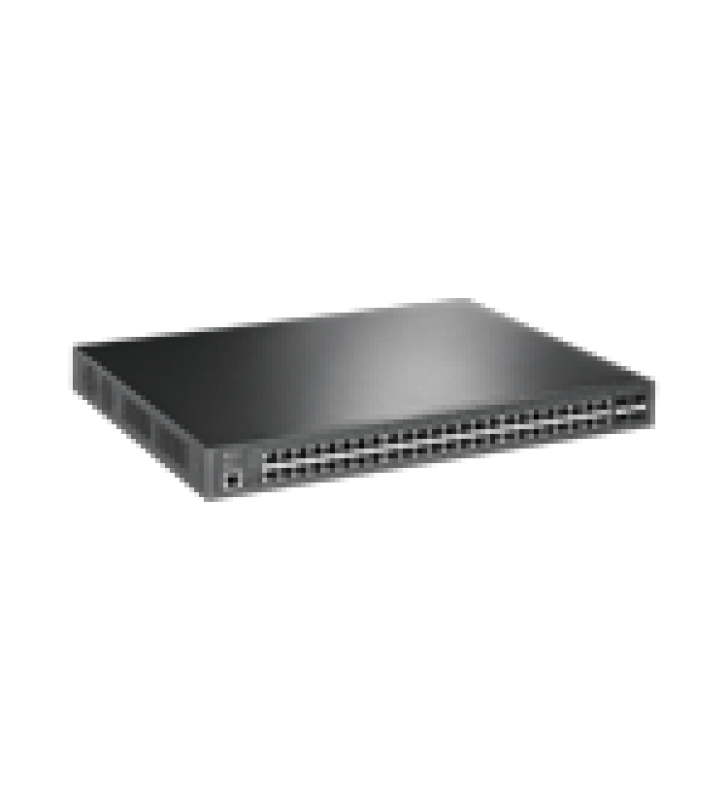 SWITCH POE+ JETSTREAM SDN ADMINISTRABLE 48 PUERTOS 10/100/1000 MBPS + 4 PUERTOS SFP, 48 PUERTOS POE+, 384W, ADMINISTRACION CENTRALIZADA OMADA SDN