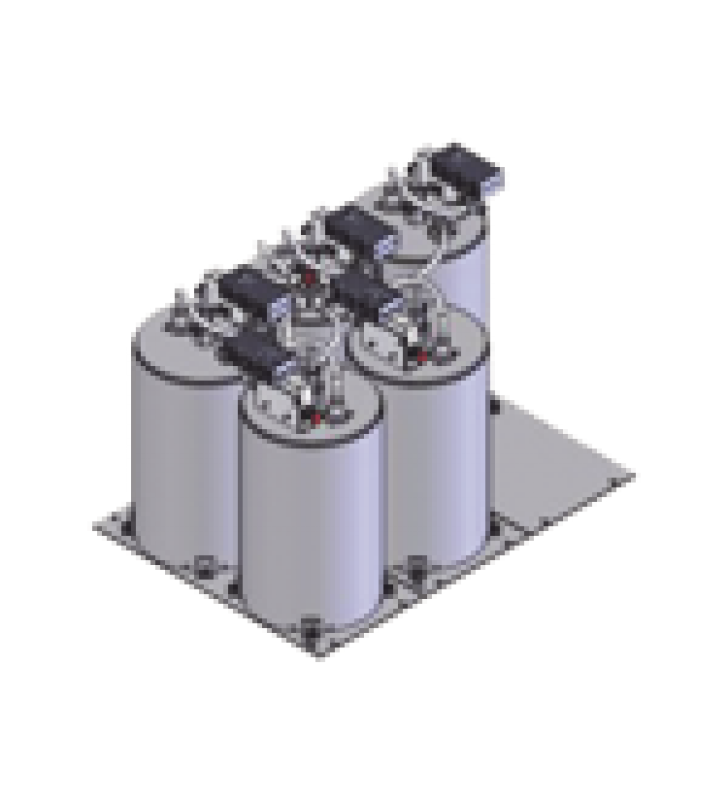 COMBINADOR SINCLAIR, 6 CANALES, 430-470 MHZ, MONTAJE EN RACK 19, 100 KHZ, 125 WATT, N HEMBRAS.
