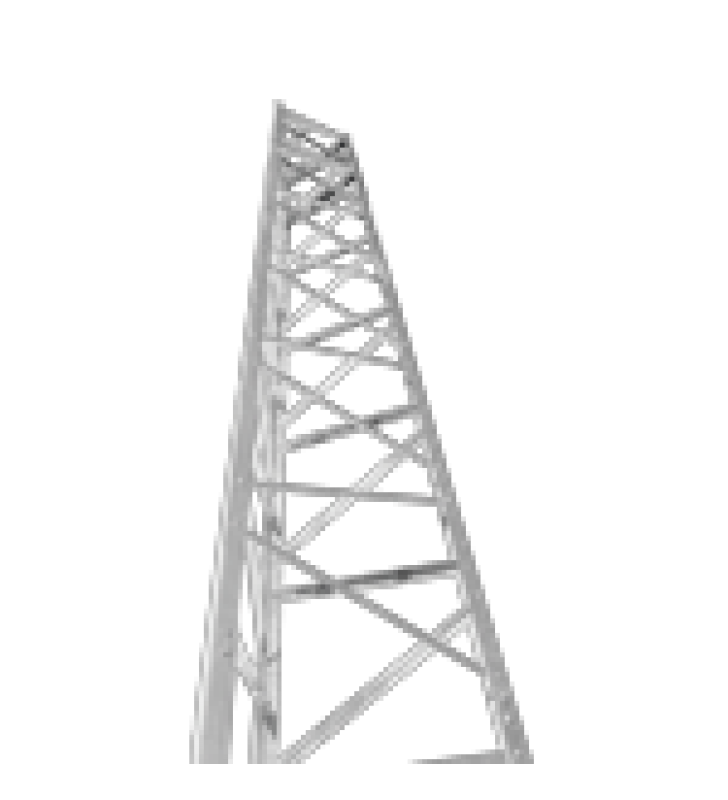 TORRE AUTOSOPORTADA DE 64FT (19.5M) TITAN T200 GALVANIZADA (INCLUYE ANCLAJE).