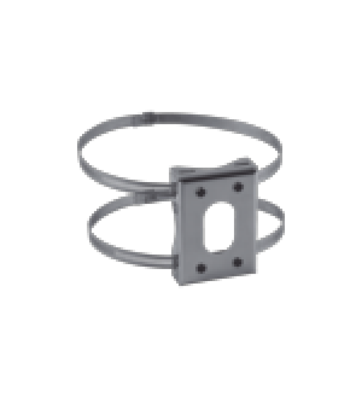 ADAPTADOR DE POSTE PARA CAMARA PTZ ULISSE EVO EN ACERO INOXIDABLE AISI 316L