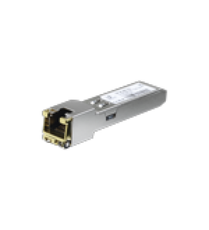UFIBER MODULO ETHERNET RJ45 A SFP+ 1/10 GBPS, DISTANCIA HASTA 100 M (1 GBPS) O 30 M (10 GBPS)