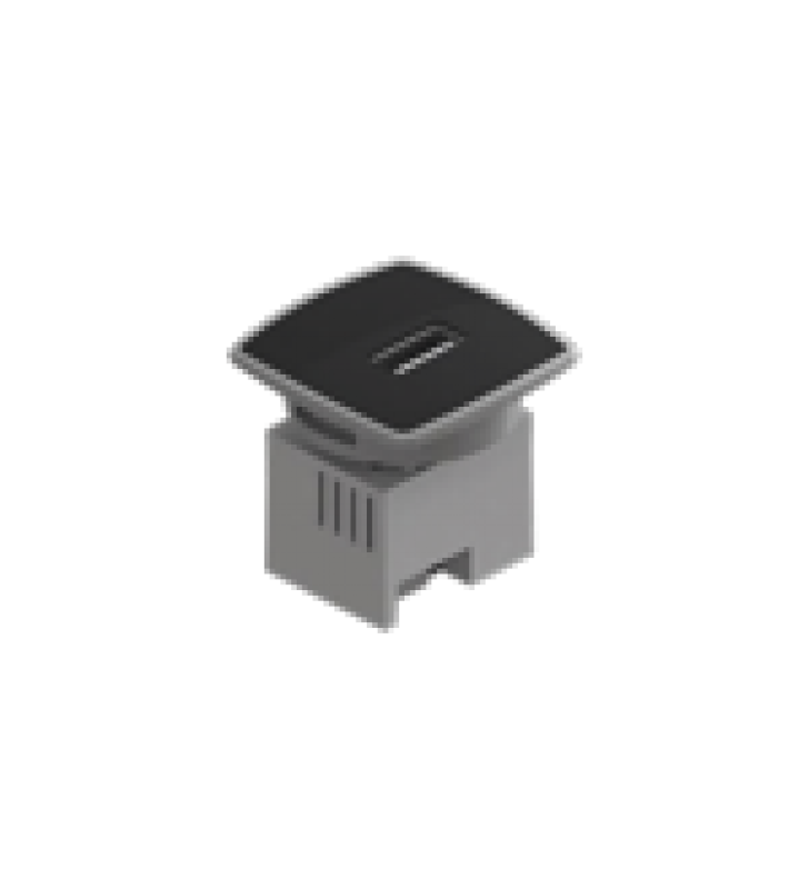 CAJA MINI USB CHARGER, COLOR NEGRO 1 PUERTO USB