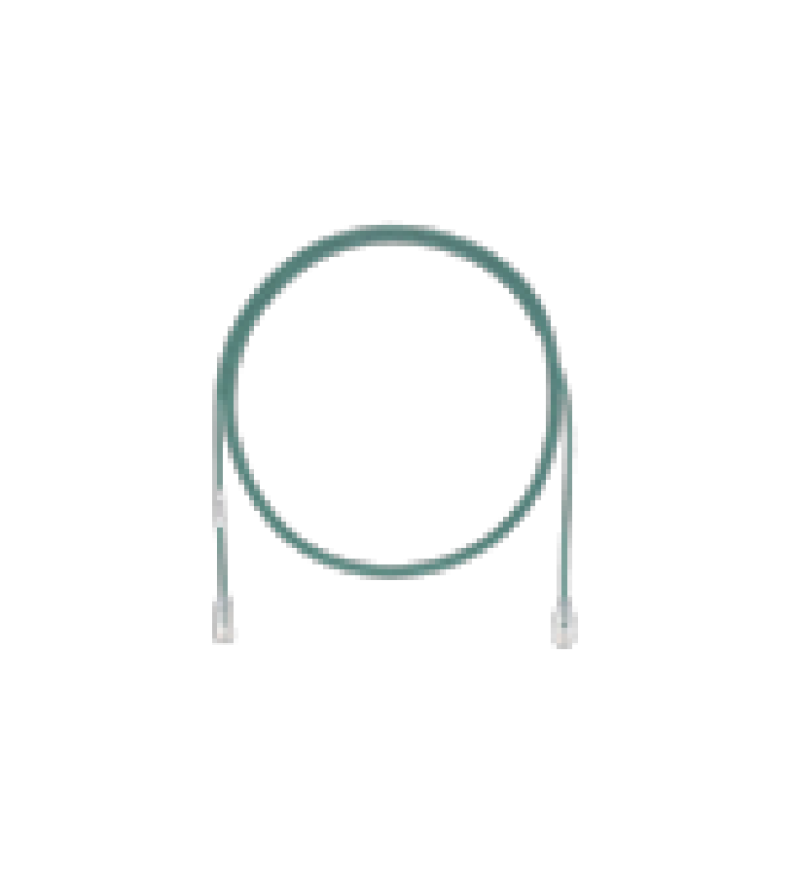 CABLE DE PARCHEO TX6, UTP CAT6, DIAMETRO REDUCIDO (28AWG), COLOR VERDE, 3FT