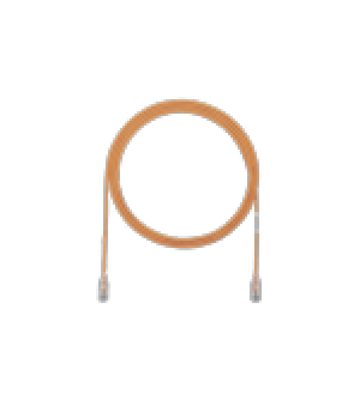 CABLE DE PARCHEO TX6, UTP CAT6, DIAMETRO REDUCIDO (28AWG), COLOR NARANJA, 3FT