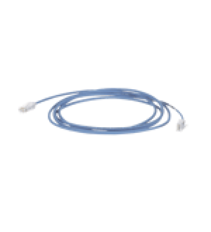 CABLE DE PARCHEO TX6, UTP CAT6, DIAMETRO REDUCIDO (28AWG), COLOR AZUL, 65FT