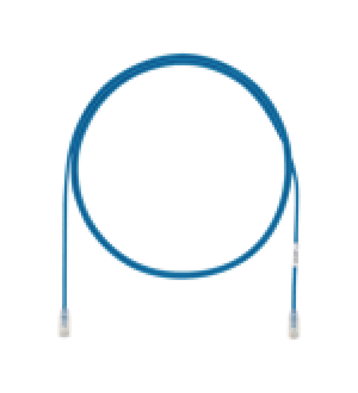 CABLE DE PARCHEO UTP CAT6A, CM/LSZH, DIAMETRO REDUCIDO (28AWG), COLOR AZUL, 22FT