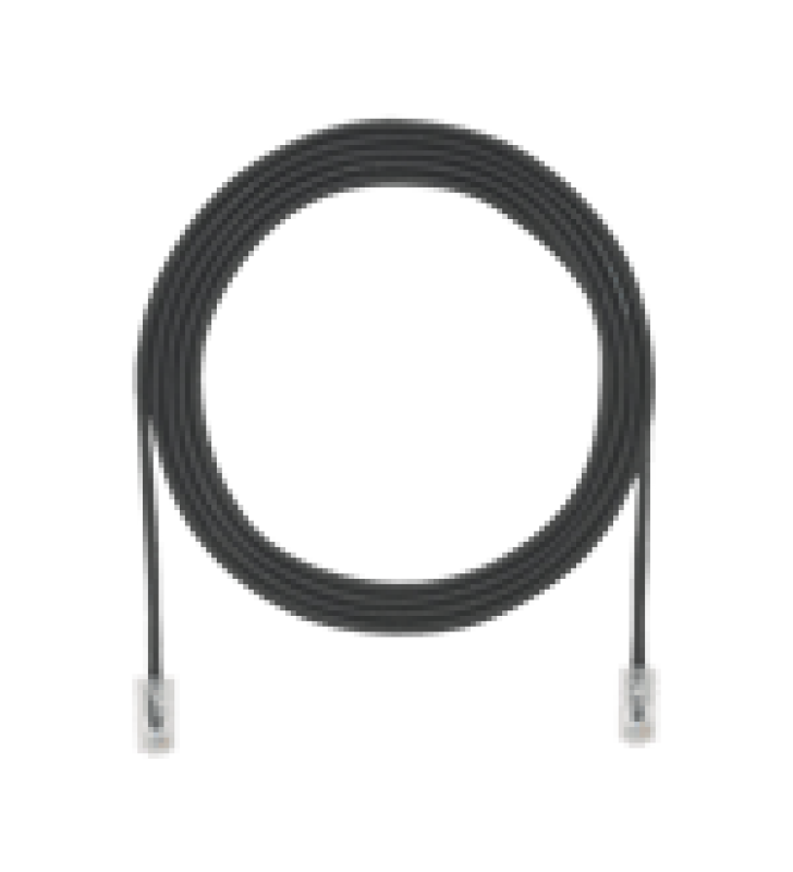 CABLE DE PARCHEO UTP CAT6A, CM/LSZH, DIAMETRO REDUCIDO (28AWG), COLOR NEGRO, 5FT