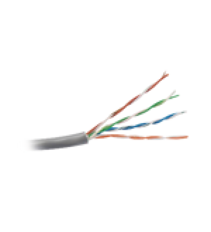 RETAZO DE CABLE DE 15 MTS CAT5E, UL, CM, HECHO EN MEXICO, INTEMPERIE (RESISTENCIA UV)