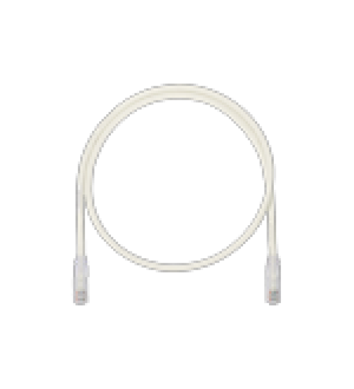 CABLE DE PARCHEO UTP, CAT6A, 26 AWG, CM, COLOR BLANCO MATE, 10FT
