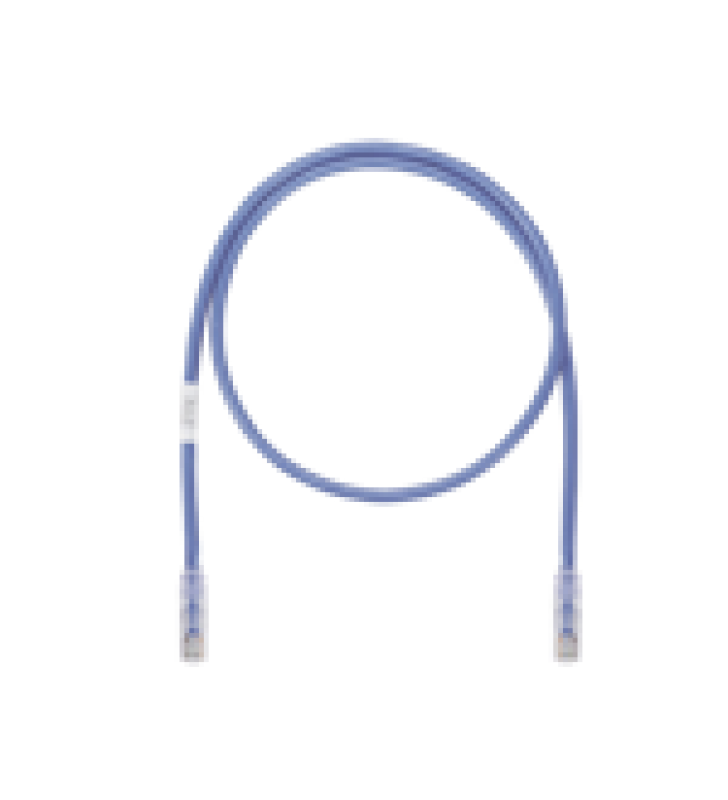CABLE DE PARCHEO UTP, CAT6A, 26 AWG, CM, COLOR AZUL, 50FT