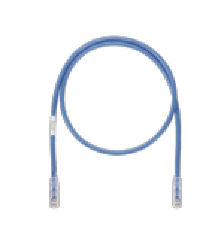 CABLE DE PARCHEO UTP, CAT6A, 26 AWG, CM, COLOR AZUL, 7FT
