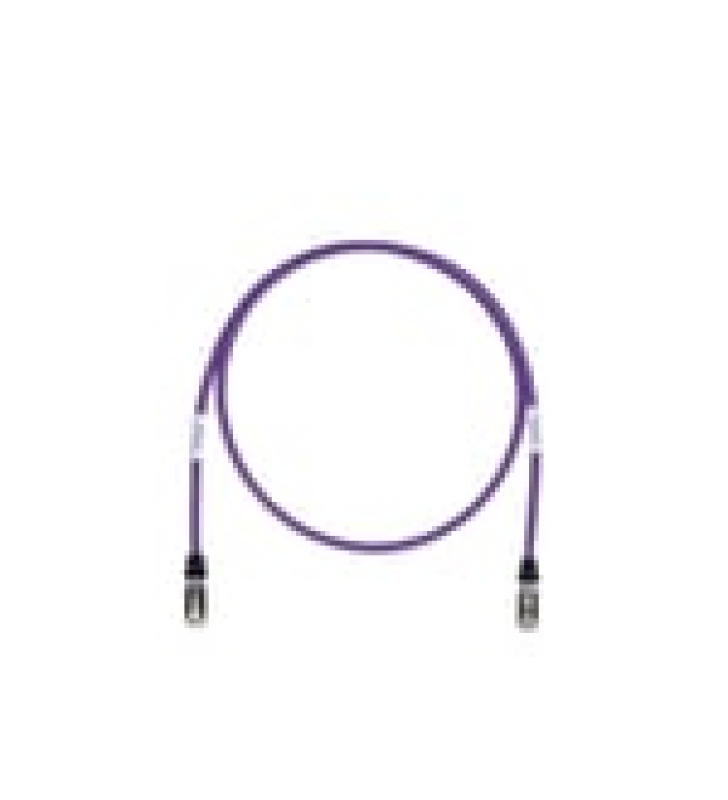 CABLE DE PARCHEO UTP, CAT6A, 24 AWG, CM, COLOR VIOLETA, 15FT
