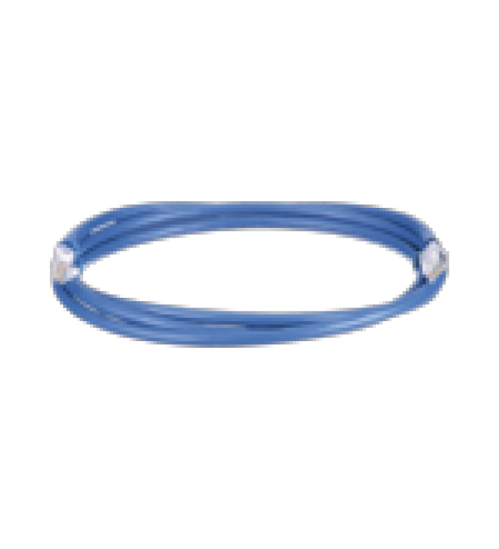 CABLE DE PARCHEO UTP, CAT6A, 24 AWG, CM, COLOR AZUL, 20FT