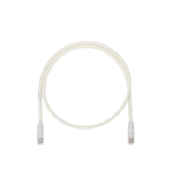 CABLE DE PARCHEO UTP, CAT6A, 24 AWG, CM, COLOR BLANCO, 2M