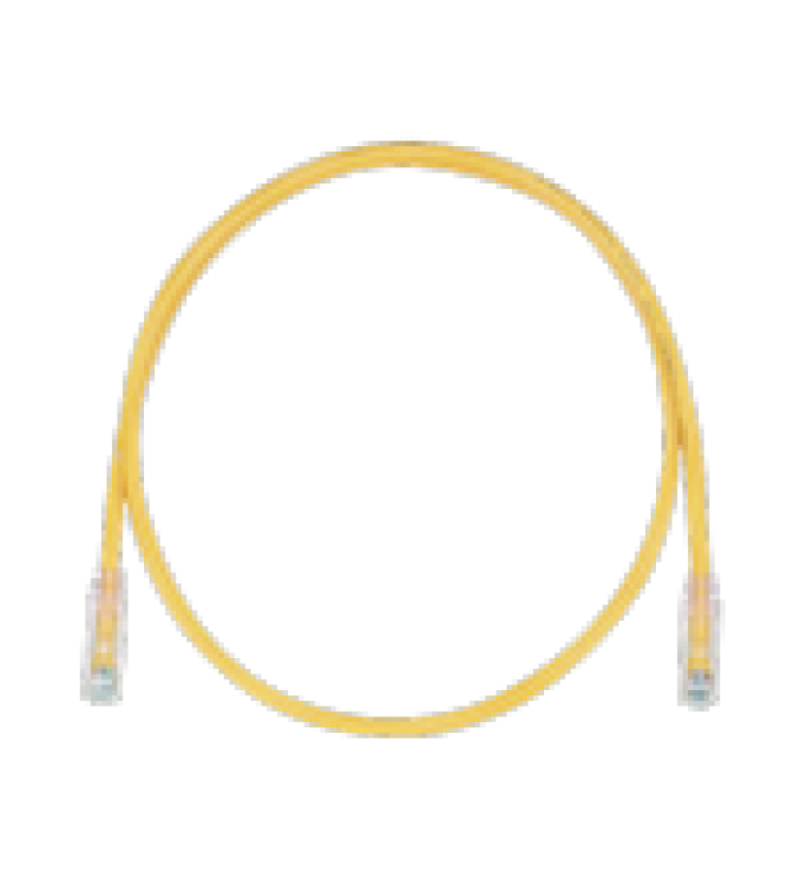 CABLE DE PARCHEO TX6, UTP CAT6, 24 AWG, CM, COLOR AMARILLO, 3FT