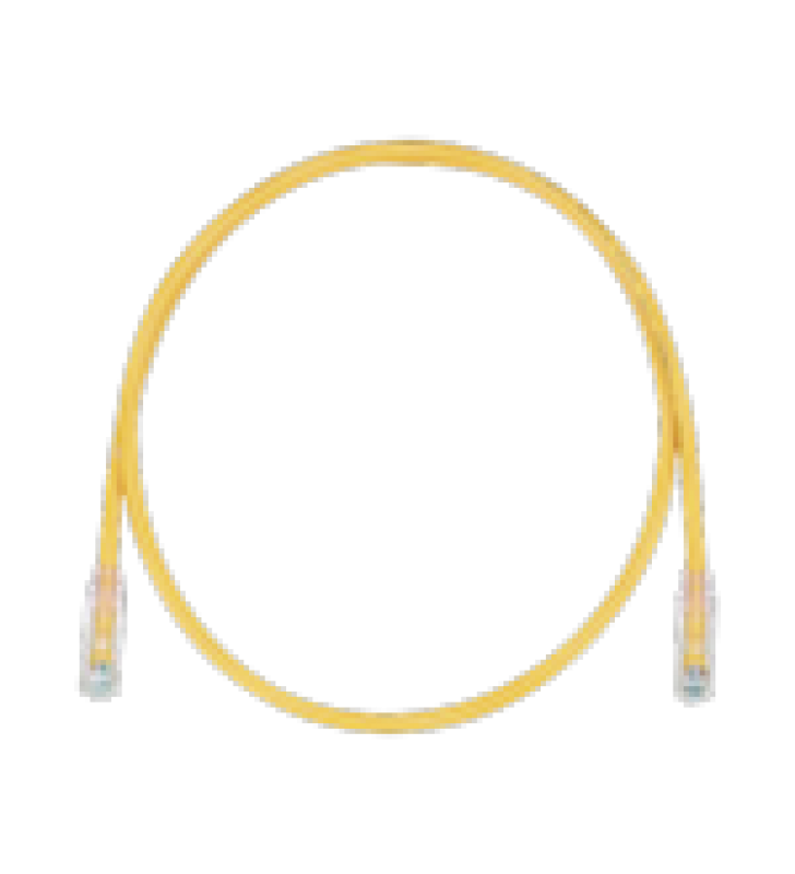 CABLE DE PARCHEO TX6, UTP CAT6, 24 AWG, CM, COLOR AMARILLO, 5FT