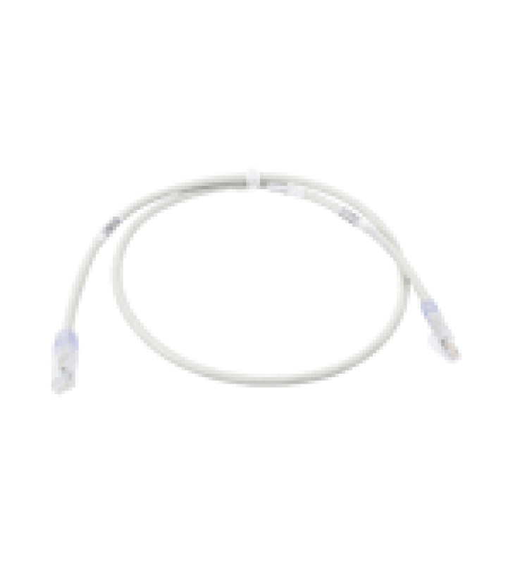 CABLE DE PARCHEO TX6, UTP CAT6, 24 AWG, CM, COLOR GRIS, 7FT