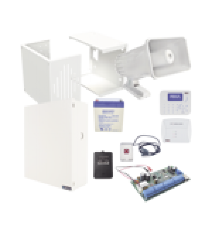 KIT BASICO DE ALARMA VECINAL FORCE16, ACEPTA HASTA 64 BOTONES DE PANICO