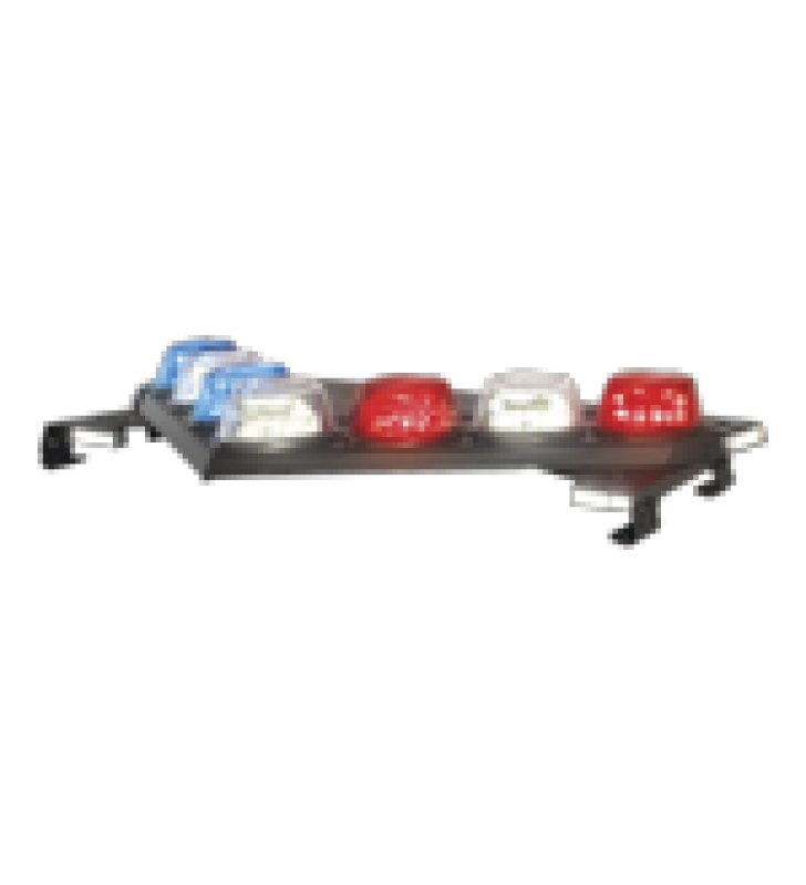 BARRA DE LUCES DE EMERGENCIA VISION CON DISENO UNICO EN FORMA DE V