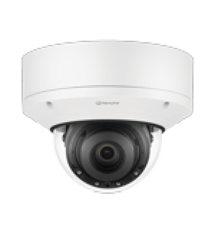 CAMARA IP TIPO DOMO INTERIOR 6MP / LENTE MOTORIZADO 2.8 - 8.4MM / WDR 120DB / IP66 / IK08 / H.265 & WISESTREAM