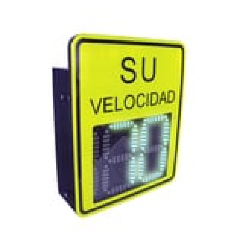 RADAR MEDIDOR DE VELOCIDAD DE 3 DIGITOS / DOBLE SALIDA DE RELEVADOR / TARJETA MICRO SD / PUERTO DE RED TCP IP / DETECCION DE EXCESO DE VELOCIDAD / INTEGRACION  CON CAMARA.