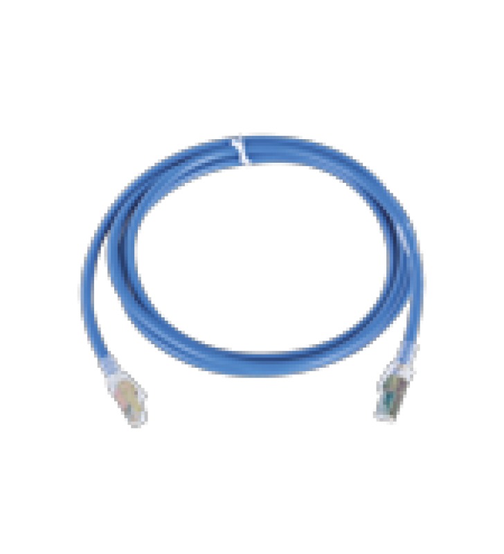 PATCH CORD Z-MAX CAT6A UTP, CM, 7FT, COLOR AZUL, VERSION BULK (SIN EMPAQUE INDIVIDUAL)